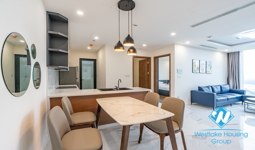 High floor three bedrooms apartment for rent in Sunshine City, Tay Ho
